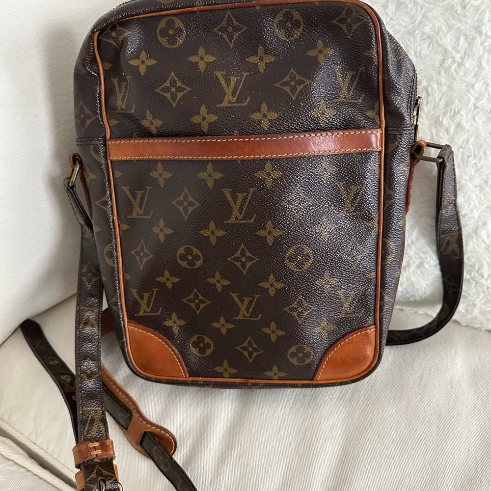 Louis Vuitton Dark Brown Monogram Messenger Bag